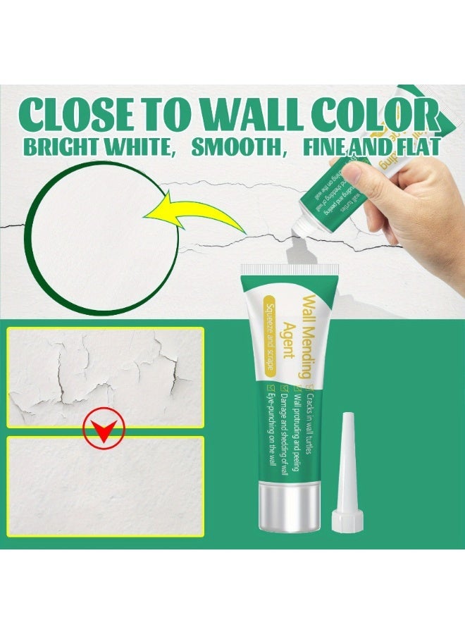 Yalla Pick Wall Putty Hole Repair, Safe Wall Mending Agent, Drywall Repair Kit with Nozzle,Spackle for Drywall Paste, Easy to Fill Holes for Aluminum Metal Plaster Sheetrock Ceiling - Image 3